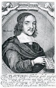 John Playford (1623-c.1686) (Stich) von English School