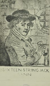 John Rann, Sixteen Strings Jack, 1774 von English School