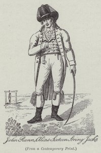 John Rann, alias Sixteen String Jack (Stich) von English School