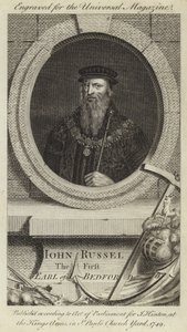 John Russel, Der erste Earl of Bedford