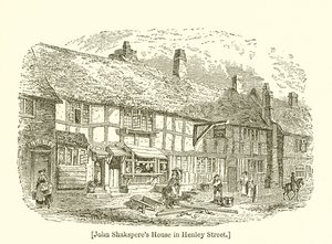 John Shakespeares Haus in der Henley Street