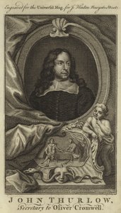 John Thurlow, Sekretär von Oliver Cromwell von English School