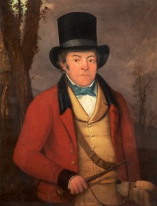Joseph Hall, Meister der Staley Jagd, ca. 1840-60 von English School
