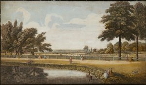 Kensington Gardens, ca. 1740-60 von English School