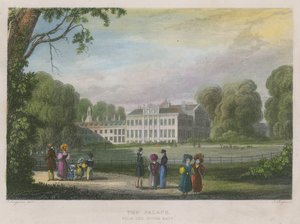 Kensington Palace, London, von Südosten von English School