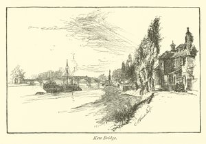 Kew-Brücke von English School