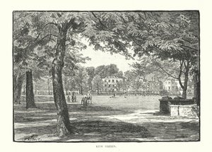 Kew Green (Gravur) von English School