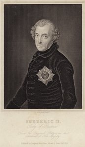 König Friedrich II. von Preußen von English School