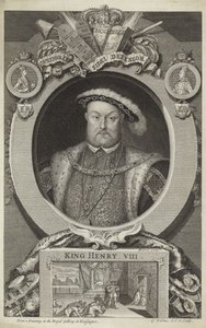 König Heinrich VIII. von England von English School