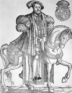 König Heinrich VIII. zu Pferd von English School