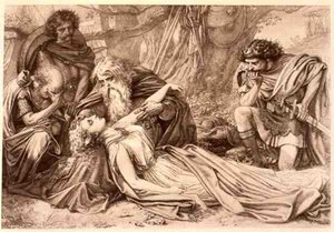 König Lear, Akt 5 Szene 3, von William Shakespeare (1564-1616)