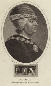 König Ludwig XI. von Frankreich von English School