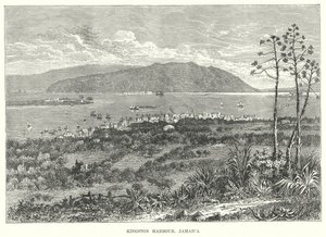 Kingston Hafen, Jamaika von English School
