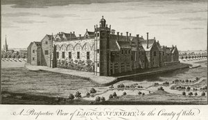 Lacock Abbey, Wiltshire von English School