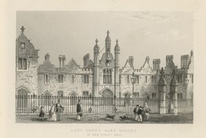 Lady Owens Armenhäuser in St John Street Road von English School