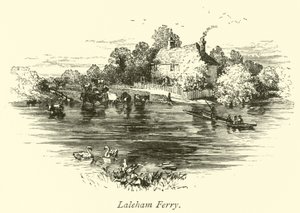 Laleham-Fähre von English School