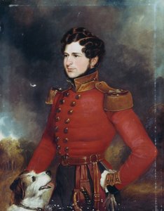 Leutnant Edward Hope Smith Bowdich (1822-82) ca. 1840 von English School