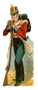 Leichtinfanterist zur Zeit von George IV.
