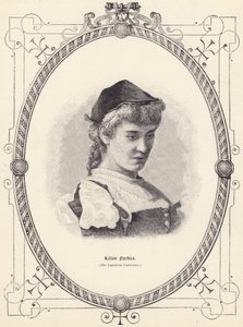 Lilian Nordica (die amerikanische Sängerin) von English School
