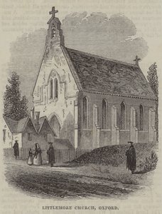 Littlemore Kirche, Oxford (Gravur) von English School