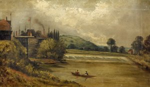 Llanthony Weir Gloucester, 1850-1900