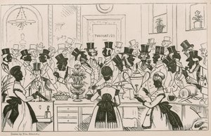 Londoner Silhouetten - Londoner Bars von English School