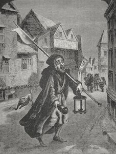 Londoner Nachtwächter des 17. Jahrhunderts