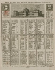 Londoner Almanach für das Jahr unseres Herrn 1793 von English School