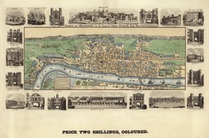London und Westminster zur Zeit von Königin Elisabeth I. von English School