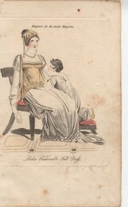 Londoner modisches Vollkleid von English School