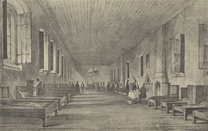 Lange Kammer, 1844 (Gravur) von English School