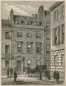 Lord Beaconsfields Haus, 19 Curzon Street, Mayfair von English School