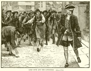 Lord Bute und die Londoner