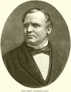 Lord Derby (fünfzehnter Earl) von English School