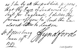 Lord Hyndford von English School