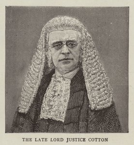 Lord Justice Cotton (Stich)
