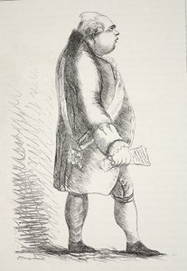 Lord North, Faksimile eines alten Drucks