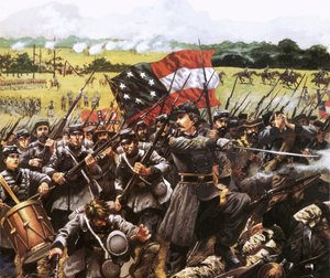 Loreta Janeta Velasquez, die als Mann verkleidet in der Konföderiertenarmee kämpfte von English School