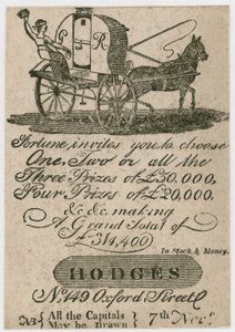 Lotterie-Werbung von English School