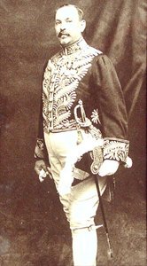 Louis Botha (1862-1919) (s/w Foto) von English School
