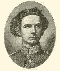 Ludwig II., König von Bayern, Oktober 1870 von English School