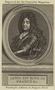 Ludwig XIV., König von Frankreich von English School