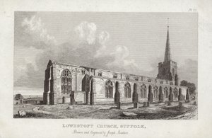 Lowestoft Kirche, Suffolk von English School