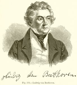 Ludwig van Beethoven von English School