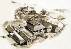 Lullingstone Villa, eine römische Villa