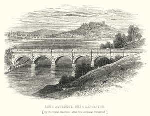 Lune Aquädukt, nahe Lancaster von English School