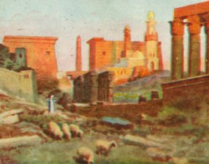 Luxor, Tempelruinen