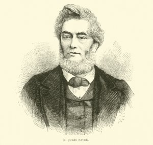 M. Jules Favre, September 1870 von English School