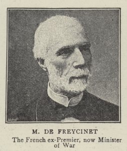 M. de Freycinet (Stich)