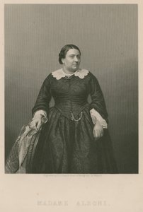 Madame Albani, Sopran; Fotografie von English School